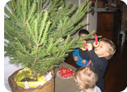 albero di natale asilo
